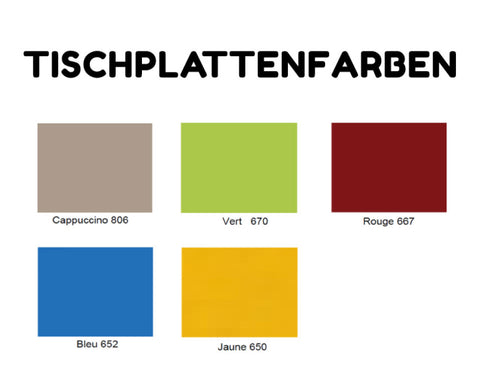 Klassenzimmerset 5 Punkt Tisch