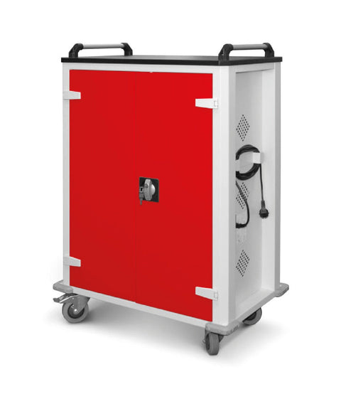 Tablet / Laptopwagen mit Ladefunktion - 32 Fächer - 3