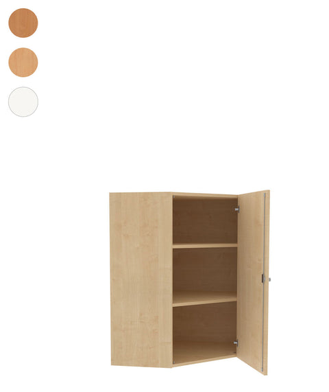 Aufsatzeckschrank mit Tür - Höhe 110cm