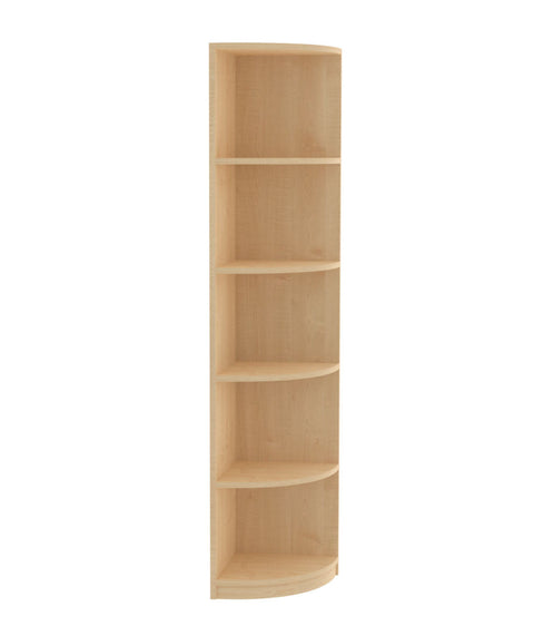 Aufsatzhalbeckregal Rund - Höhe 190cm