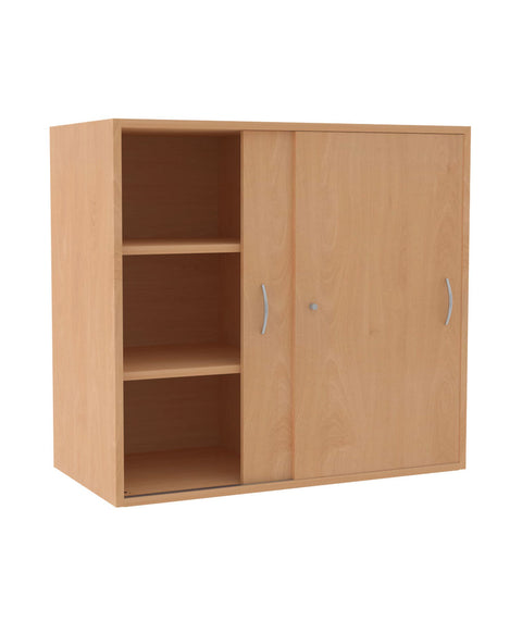 Aufsatzmittelwandschrank mit Schiebetür - Höhe 92cm