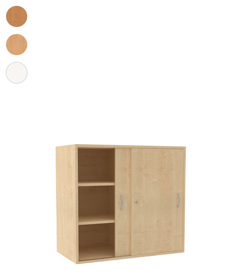 Aufsatzmittelwandschrank mit Schiebetür - Höhe 92cm
