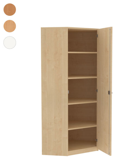 Eckschrank mit Tür - Höhe 190cm