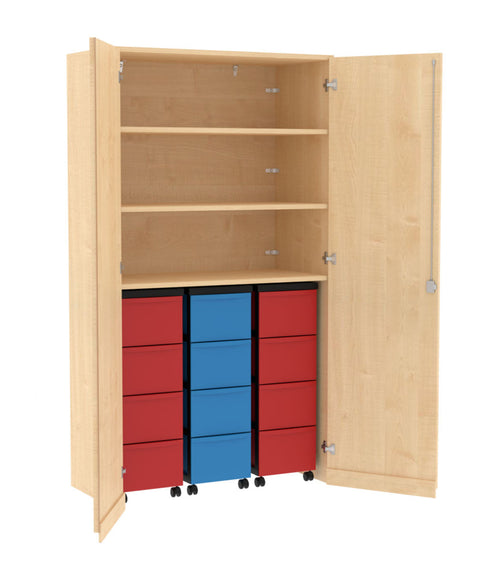 Garagenschrank 3x4L - Höhe 190cm