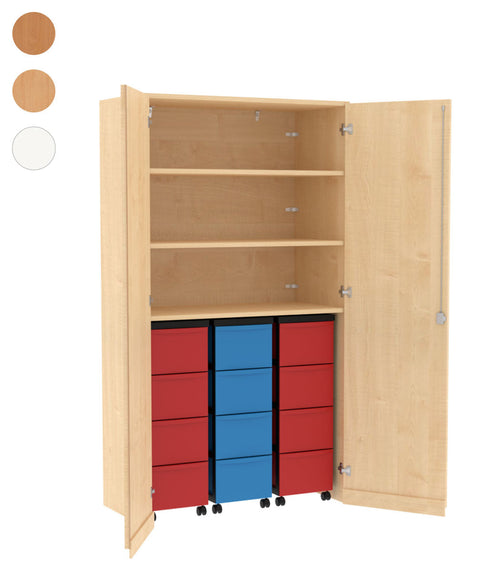 Garagenschrank 3x4L - Höhe 190cm