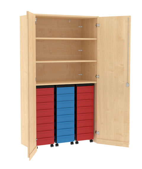 Garagenschrank 3x8S - Höhe 190cm