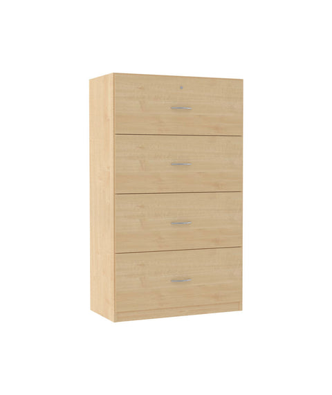 Hängeregisterschrank mit 4 Auszügen - (BxHxT) 100x135x40cm