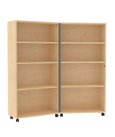 Klappregal, fahrbar - Höhe 160cm