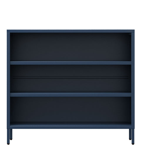 Niedriges Metallbücherregal Höhe 90cm