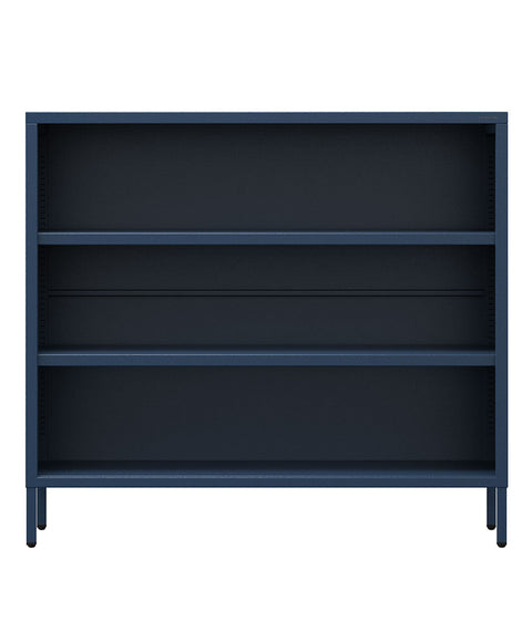 Niedriges Metallbücherregal Höhe 90cm