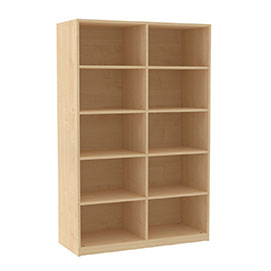 Materialmittelwandregal ohne Schübe - Höhe 190cm