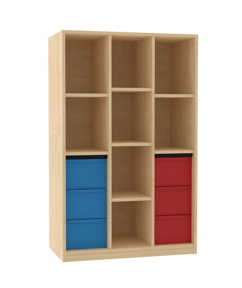Materialregal 2x3L - Höhe 152cm