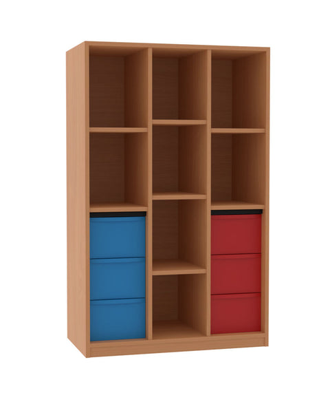 Materialregal 2x3L - Höhe 152cm