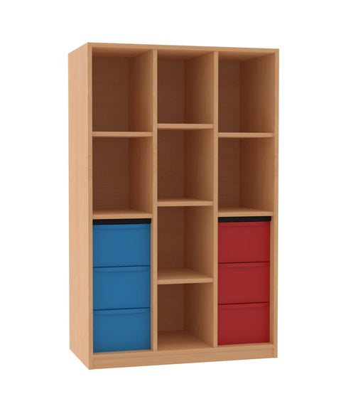 Materialregal 2x3L - Höhe 152cm