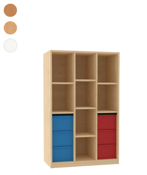 Materialregal 2x3L - Höhe 152cm