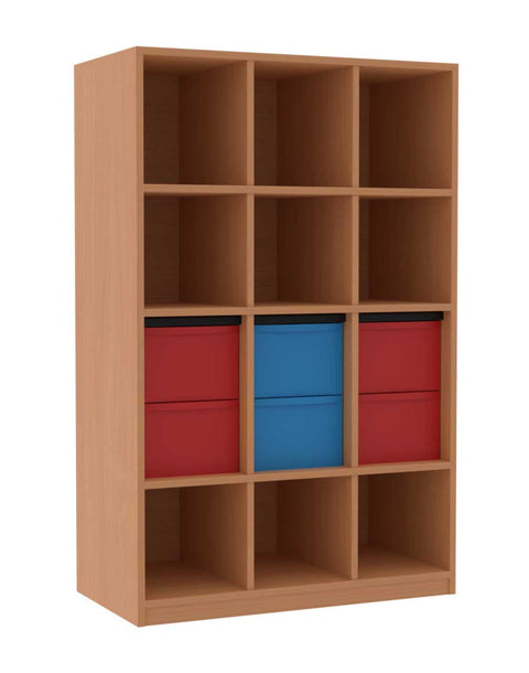 Materialregal 3x2L - Höhe 152cm
