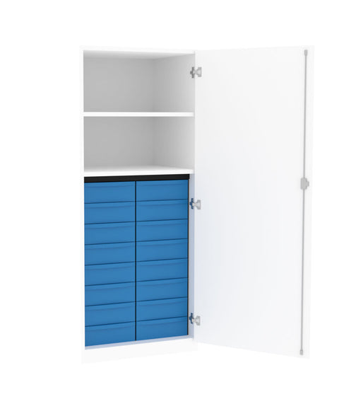 Materialschrank 2x8S - Höhe 152cm