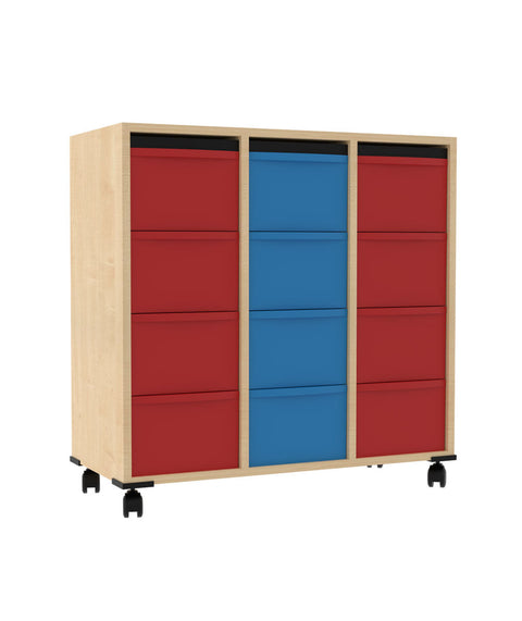 Materialwagen 3x4 L - Höhe 96cm