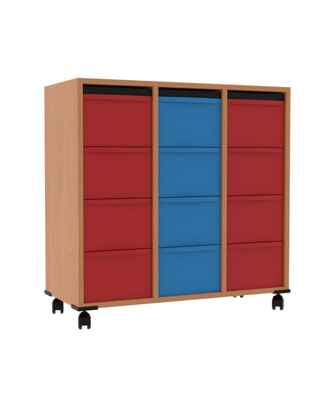 Materialwagen 3x4 L - Höhe 96cm