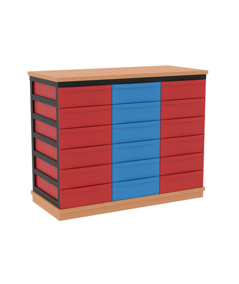 Modulboxsystem mit Sockel 3x6 S - Höhe 72cm