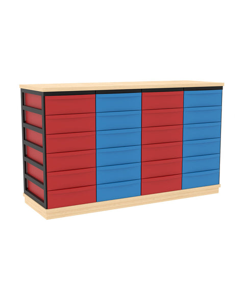 Modulboxsystem mit Sockel 4x6 S - Höhe 72cm