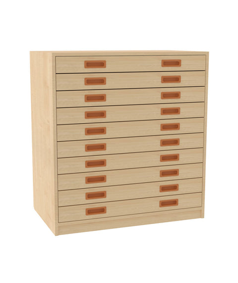Papierschrank für A1 - Höhe 140cm