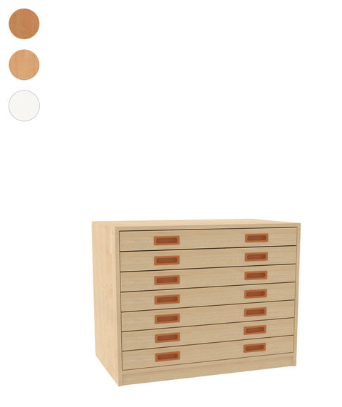 Papierschrank für A1 - Höhe 80cm