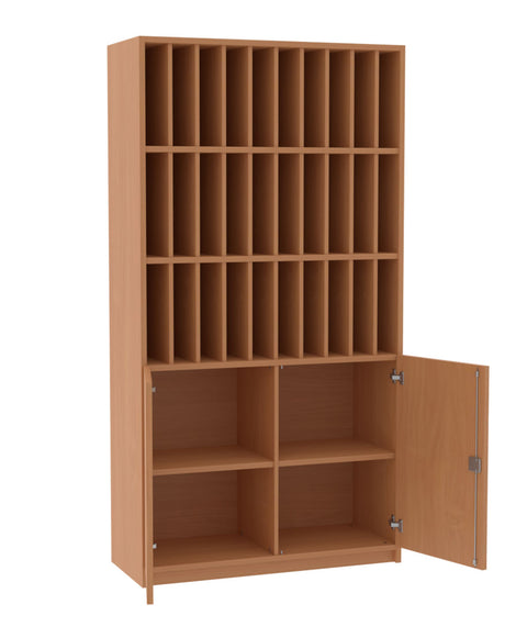 Postfachschrank mit 30 Fächern - Höhe 190cm
