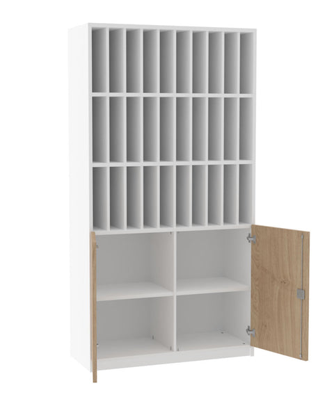 Postfachschrank mit 30 Fächern - Höhe 190cm