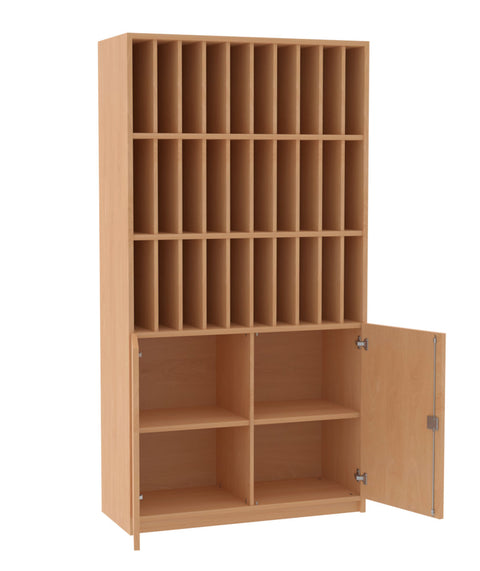 Postfachschrank mit 30 Fächern - Höhe 190cm
