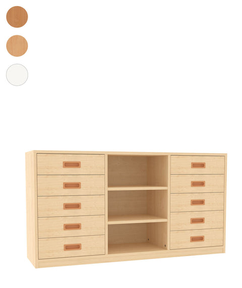 Raumteilerschrank 7 - Höhe 80cm