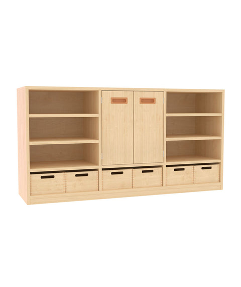 Raumteilerschrank 9 - Höhe 80cm