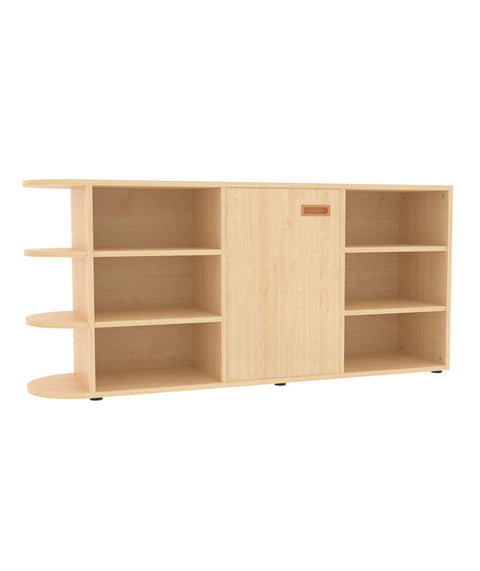 Raumteilerschrank mit Stellfüßen 1 - Höhe 80cm