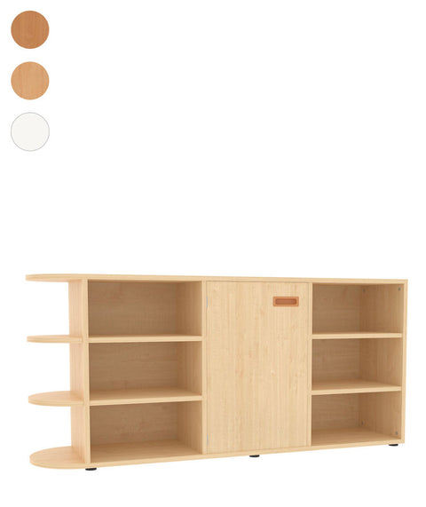 Raumteilerschrank mit Stellfüßen 1 - Höhe 80cm