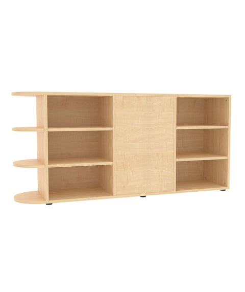 Raumteilerschrank mit Stellfüßen 6 - Höhe 80cm