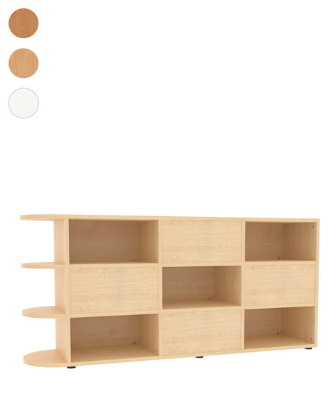 Raumteilerschrank mit Stellfüßen 7 - Höhe 80cm