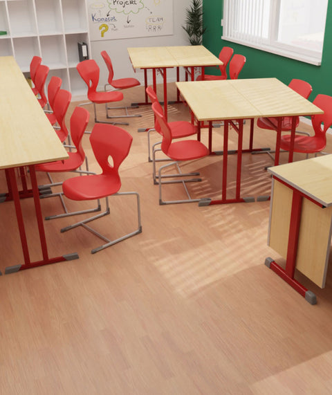 Klassenzimmerset Freischwinger
