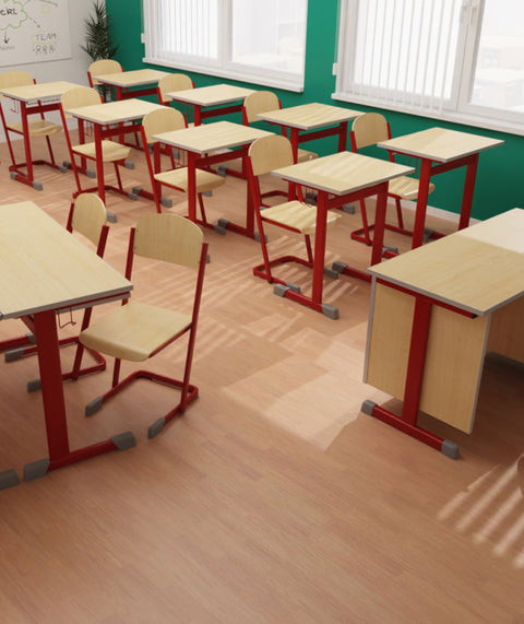 Klassenzimmerset Feste Höhe 1