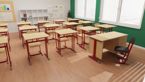 Klassenzimmerset Feste Höhe 2