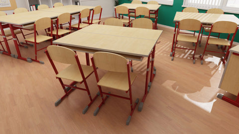 Klassenzimmerset Höhenverstellbar 2