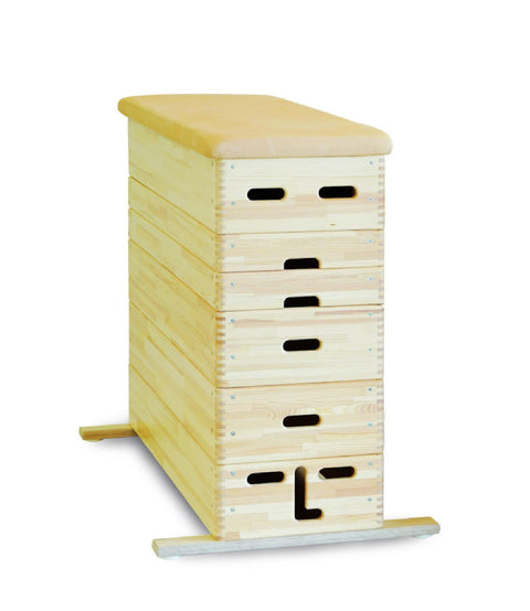 Sprungkasten Massivholz Gezinkt - sechsteilig - 2