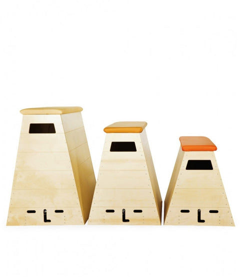 Sprungkasten Multiplex - Trapezförmig - Höhe 86 cm - 2