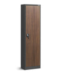 Metallaktenschrank Höhe 185cm - Holzoptik