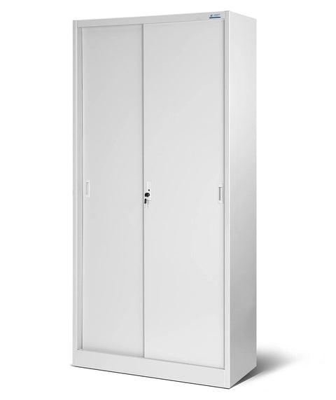 Metallschiebetürschrank Höhe 185cm