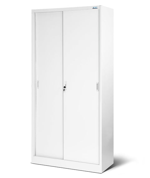 Metallschiebetürschrank Höhe 185cm