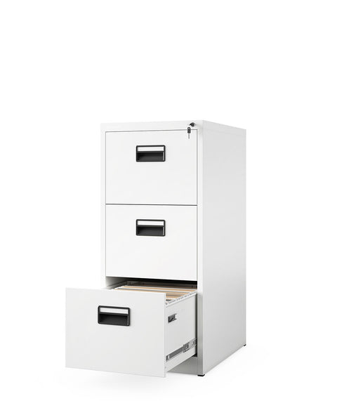 Metallaktenschrank mit 3 Schubladen Höhe 102cm