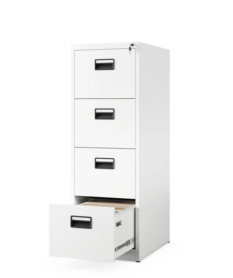 Metallaktenschrank mit 4 Schubladen Höhe 132cm