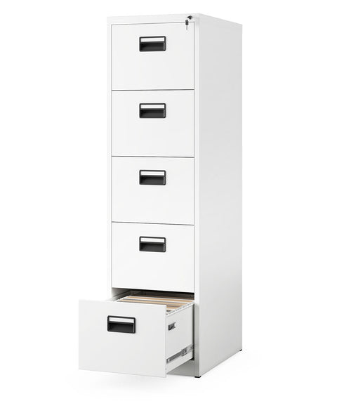 Metallaktenschrank mit 5 Schubladen Höhe 163cm