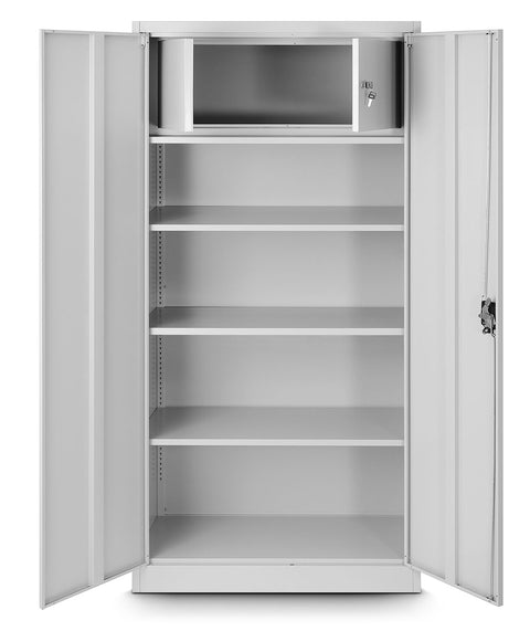 Metallaktenschrank mit Geheimfach 2 Höhe 185cm