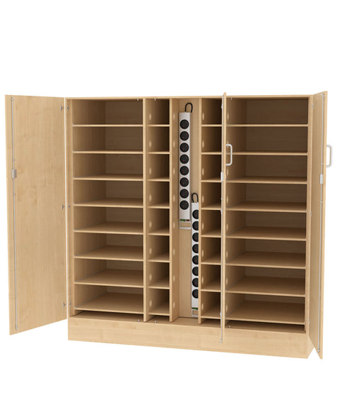 Laptopschrank mit Ladefunktion - 16 Auszüge